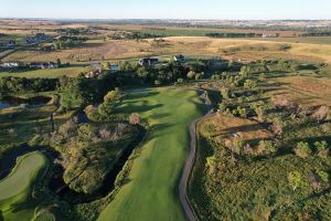 Hawktree 14th Aerial Fairway